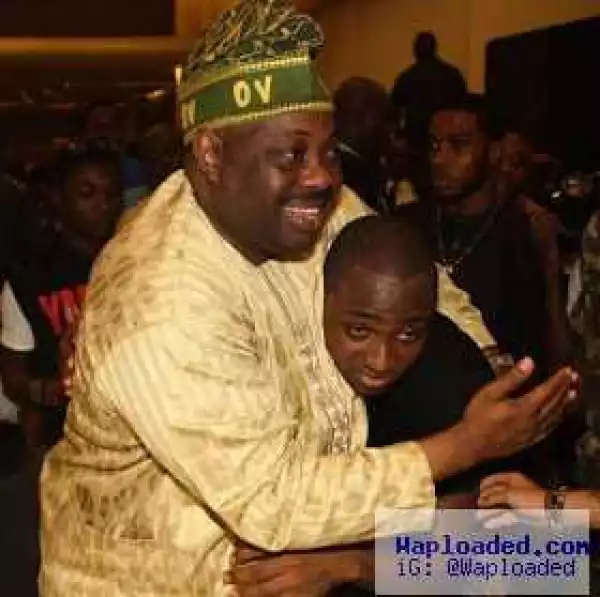 Dele Momodu post throwback pictures he took with Davido and his family